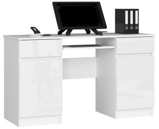 BIURKO CLP A5 2D 2SZ PK BIAŁY POŁYSK