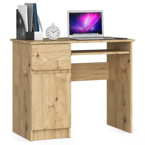 BIURKO KOMPUTEROWE PIKSEL PK DĄB ARTISAN - LEWE