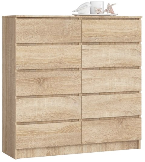 KOMODA K120 10SZ CLP PK DĄB SONOMA
