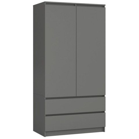 SZAFA S90 2D 2SZ CLP PK GRAFIT SZARY