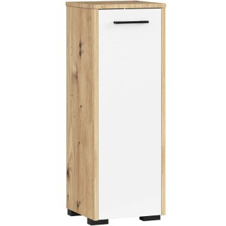SZAFKA STOJĄCA ŁAZIENKA FIN S30 1D DĄB ARTISAN / BIAŁA