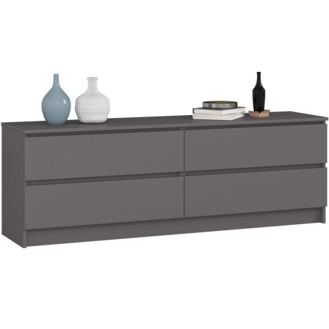 KOMODA K160 4SZ CLP PK GRAFIT SZARY