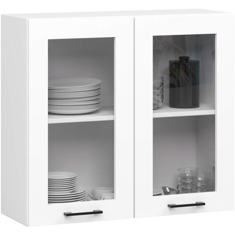 Zestaw szafek kuchennych z witryną OLIWIA 2.4m H720