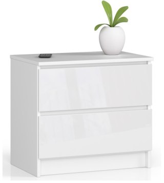 KOMODA K60 2SZ CLP PK BIAŁY POŁYSK