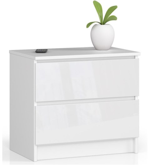 KOMODA K60 2SZ CLP PK BIAŁY POŁYSK