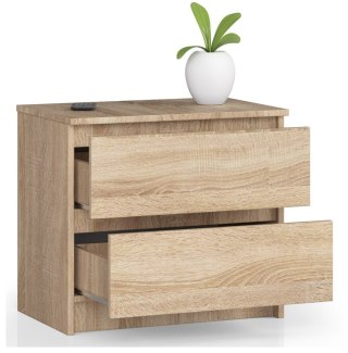 KOMODA K60 2SZ CLP PK DĄB SONOMA