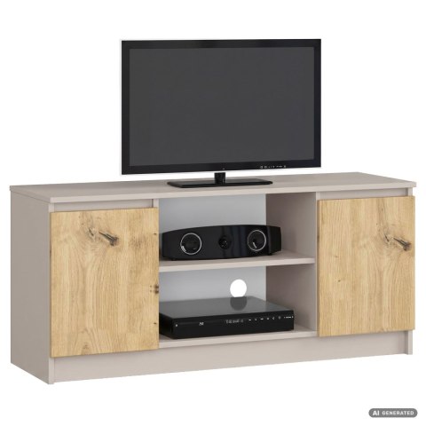 KOMODA RTV K120 2D 1P CLP KASZMIR / DĄB ARTISAN