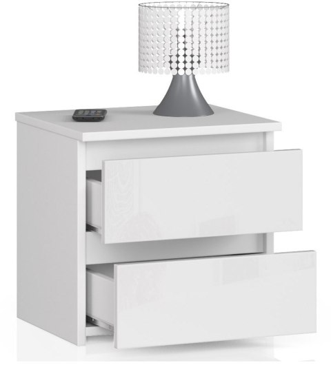 KOMODA CL2 2SZ CLP PK BIAŁY POŁYSK