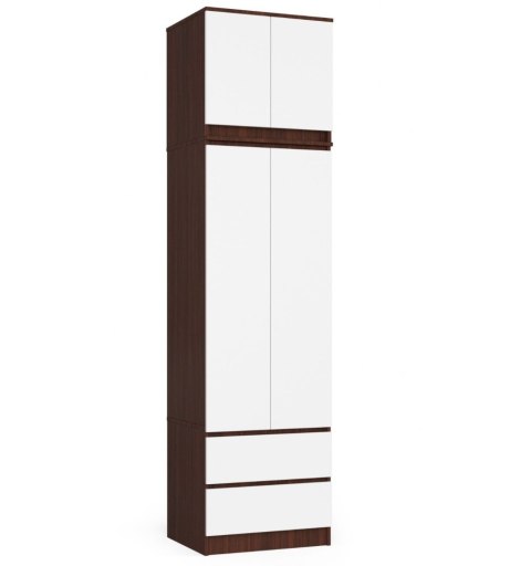 NADSTAWKA DO SZAFY S60 STAR WENGE/BIAŁA