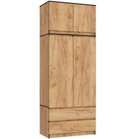 NADSTAWKA DO SZAFY S90 2D 2SZ CLP DĄB CRAFT