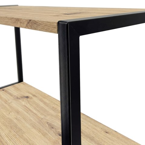 REGAŁ INDUSTRIALNY 500 CZARNY/DĄB ARTISAN