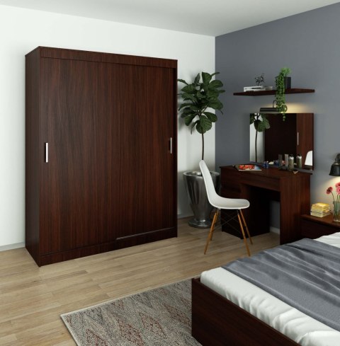SZAFA PRZESUWNA 150 cm CLP MONO WENGE