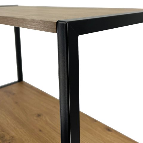 REGAŁ INDUSTRIALNY 800 CZARNY/DĄB ARTISAN
