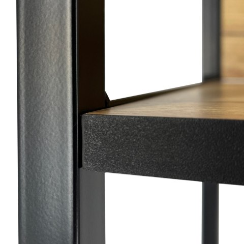 REGAŁ INDUSTRIALNY 800 CZARNY/DĄB ARTISAN