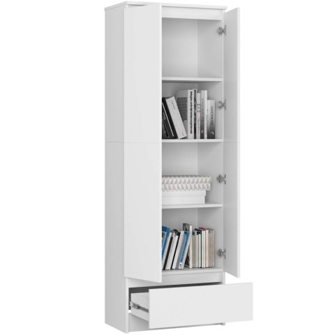 REGAŁ ZAMKNIETY R60 2D 1SZ CLP PK BIAŁY