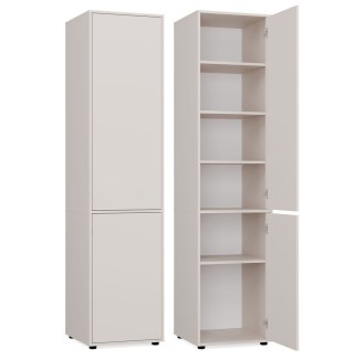 SZAFKA Wysoki Słupek ATLANTA 2D Drążek 2 Drzwi Półki Sypialnia Salon 209 Cm
