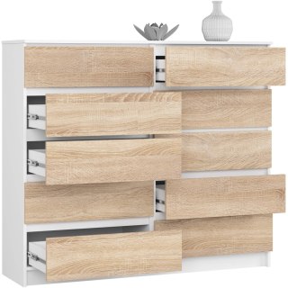 KOMODA K140 10SZ CLP PK BIAŁY / SONOMA
