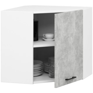Szafka OLIWIA W60/60N H580 BIAŁA / BETON