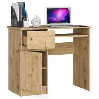 BIURKO KOMPUTEROWE PIKSEL PK DĄB ARTISAN - LEWE