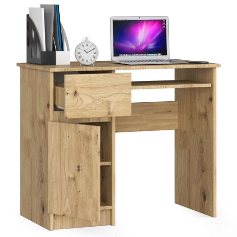BIURKO KOMPUTEROWE PIKSEL PK DĄB ARTISAN - LEWE