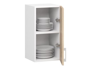 Szafka LIMA W30 /580/ BIAŁY/DĄB SONOMA