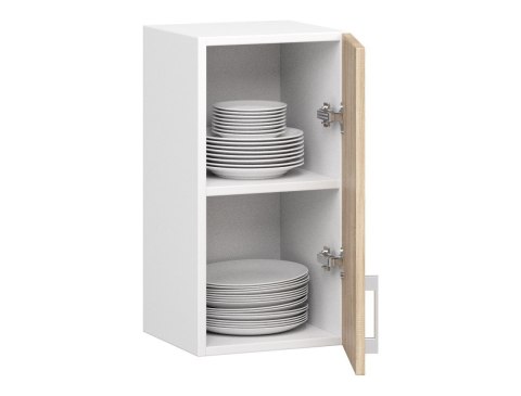 Szafka LIMA W30 /580/ BIAŁY/DĄB SONOMA