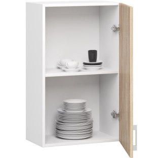 Szafka LIMA W50 /720/ BIAŁY/DĄB SONOMA