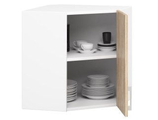 Szafka LIMA W60/60N /580/ BIAŁY/DĄB SONOMA
