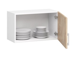 Szafka LIMA W60OK BIAŁY/DĄB SONOMA