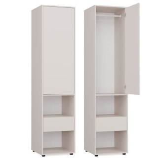 SZAFKA Wysoki Słupek ATLANTA DP KASZMIR 1 Drzwi Szuflada Sypialnia 209 Cm