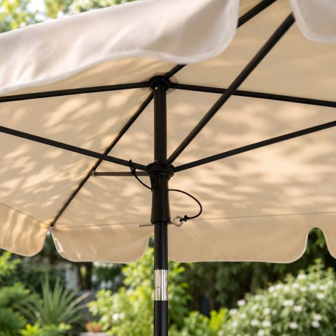 PARASOL OGRODOWY FLOKS BEŻOWY