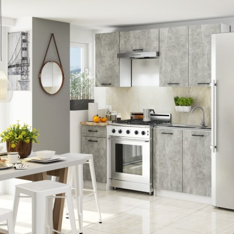 Szafka OLIWIA W40 H720 BIAŁA / BETON