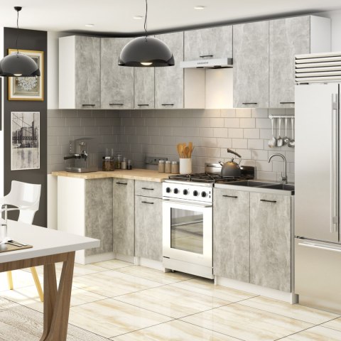 Szafka OLIWIA W40 H720 BIAŁA / BETON