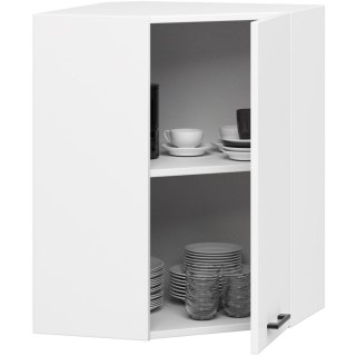 WISZĄCA SZAFKA KUCHENNA NAROŻNA OLIWIA W 60/60cm H720 BIAŁA